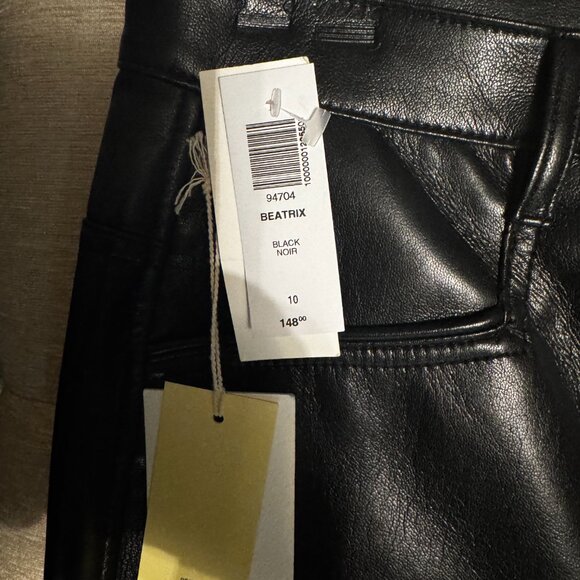 NWT Wilfred x Aritzia Beatrix Pant Black - Picture 2 of 3